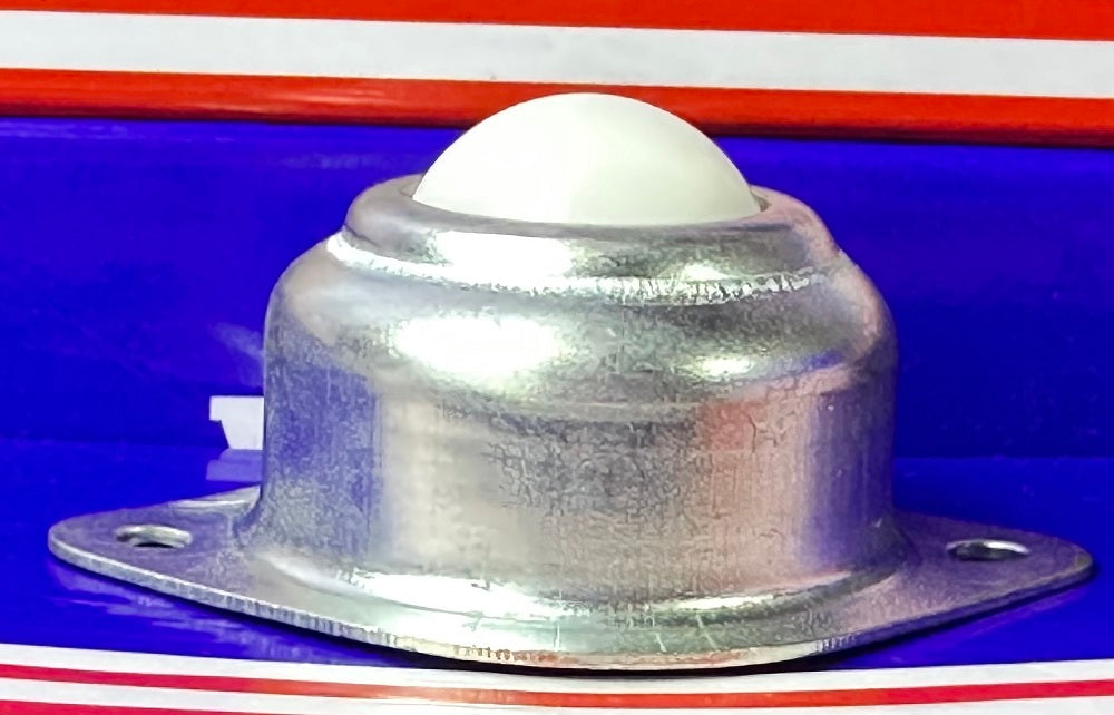 2 Holes Flange Ball Transfer Unit 1 Inch Mounted Surface Bearing - fast shipping 🇺🇸