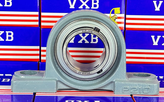 2" ID/Bore Bearing + Pillow Block Cast Housing Mounted Bearing UCP210-32 - fast shipping 🇺🇸