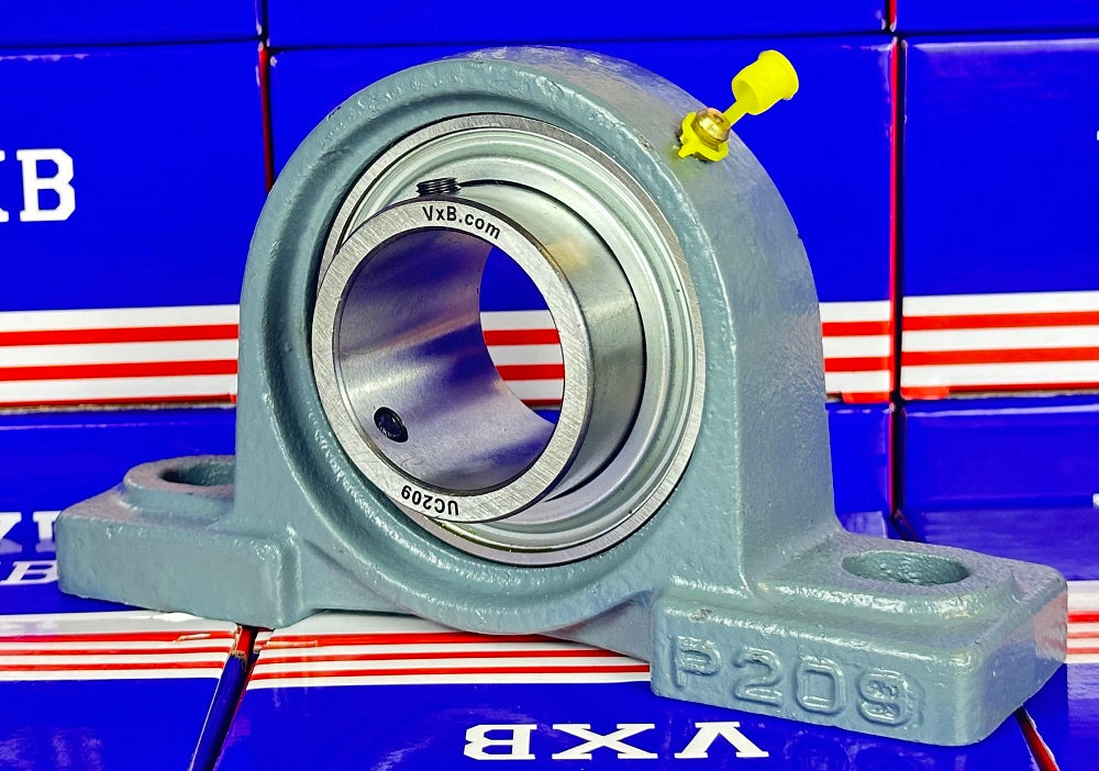 45mm Bearing UCP209 + Pillow Block Cast Housing Mounted Bearing - fast shipping 🇺🇸