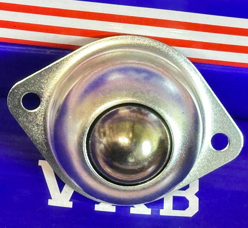 2 Holes Flange Ball Transfer Unit Mounted Surface Bearing - fast shipping 🇺🇸