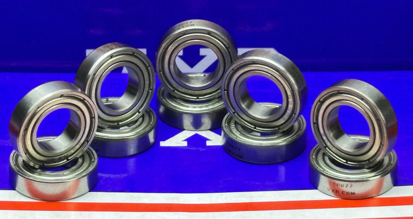 10-Pack 6800ZZ 10x19x5mm Double Shielded 10mm Bore Bearing - fast shipping 🇺🇸