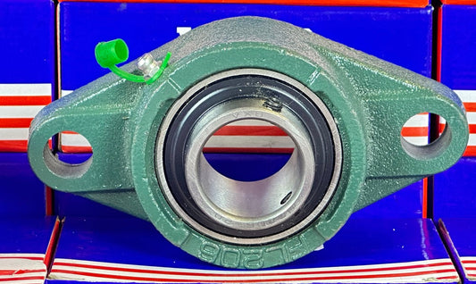 1-1/4" Bearing UCFL206-20 - 2-Bolt Flanged Cast Housing Mounted Bearing - fast shipping 🇺🇸