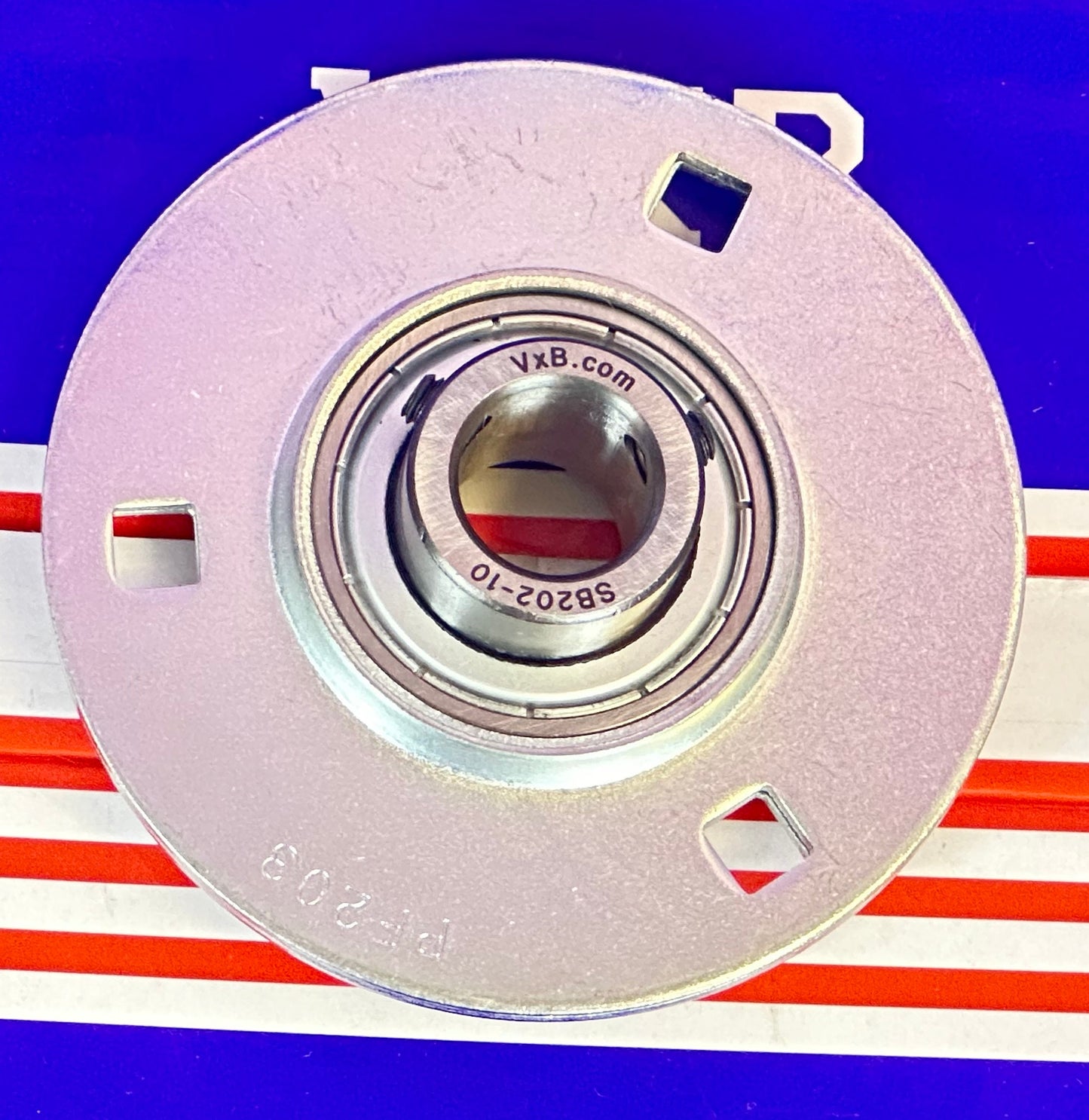 SBPF202-10 5/8 Pressed Steel Bearing 3-Bolt Flanged Mounted Bearing - fast shipping 🇺🇸