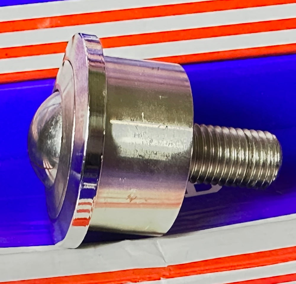 440 lbs Load Capacity Heavy Duty Machined Steel Ball Transfer Unit - M10 Threaded Bolt Bearing Transfer - fast shipping 🇺🇸