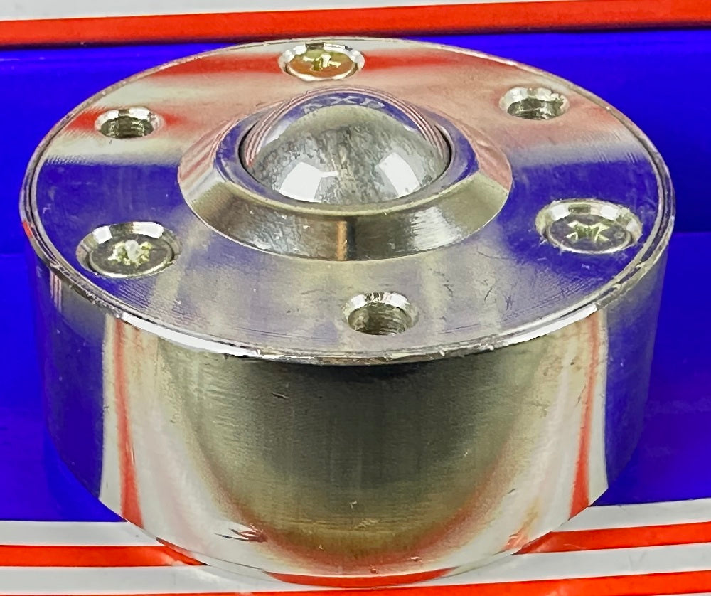 70mm Diameter x 40mm Flush Mount/Drop in Heavy Duty Machined Steel Ball Transfer Unit 264 lbs - fast shipping 🇺🇸
