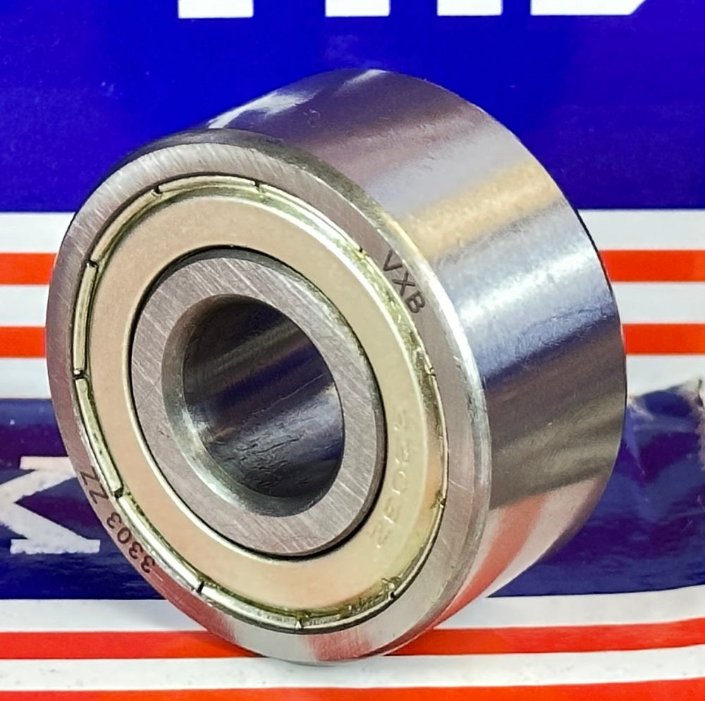 3303ZZ Angular Contact Bearing Shielded 17x47x22.2 - fast shipping 🇺🇸
