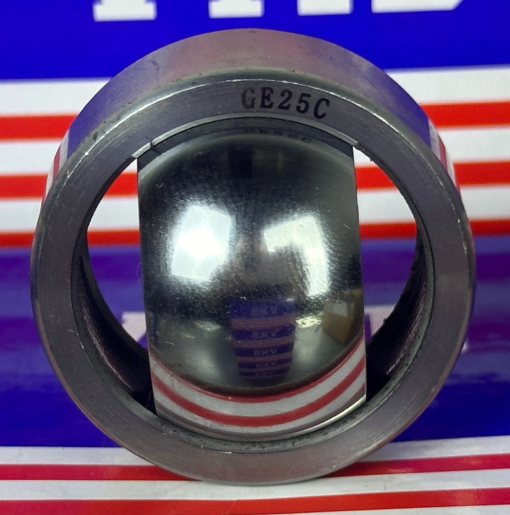GE25C Maintenance Free Spherical Plain Bearing 25mm Steel - PTFE Composite - fast shipping 🇺🇸