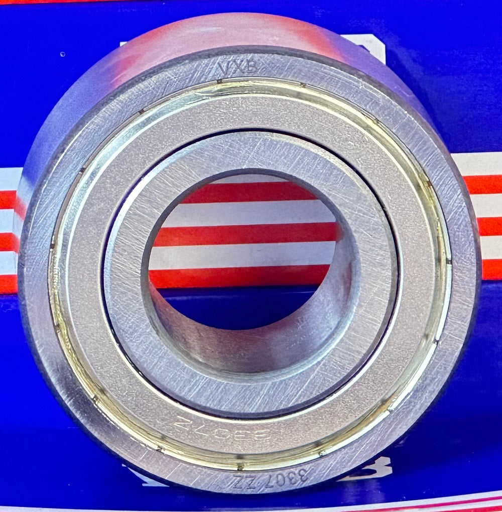 3307ZZ Angular Contact Bearing - Double Row - 35x80x34.9 Bearing - fast shipping 🇺🇸