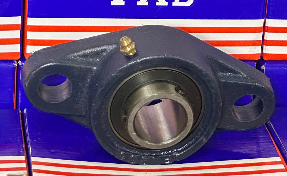25mm Bearing UCFL205 + 2-Bolt Flanged Cast Housing Mounted Bearing - fast shipping 🇺🇸