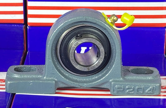 VXB 3/4 Bearing UCP204-12 + Pillow Block Cast Housing Mounted Bearing - fast shipping 🇺🇸