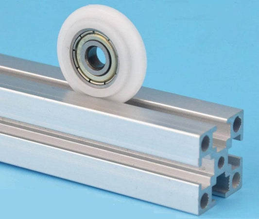 5mm Bore 2020 Aluminum Extrusion Profile 25mm POM Plastic Y Type Track Sliding Wheel Bearing 5x25x7mm - fast shipping 🇺🇸
