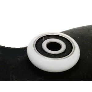 5mm Bore Bearing - 20mm White Plastic Tire 5x20x5.5mm - fast shipping 🇺🇸