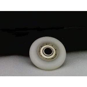 5mm Bore Bearing - 26mm White Plastic Tire 5x26x6mm - fast shipping 🇺🇸