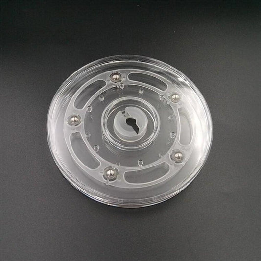 6" Dia. Clear Acrylic Lazy Susan Turntable Bearing - fast shipping 🇺🇸