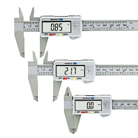 6" LCD 150mm Digital Electronic Plastic Vernier Caliper - fast shipping 🇺🇸