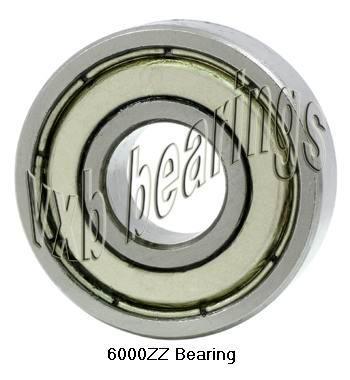 6000ZZ Bearing Deep Groove AKA 60002 20009 Z0009 - fast shipping 🇺🇸