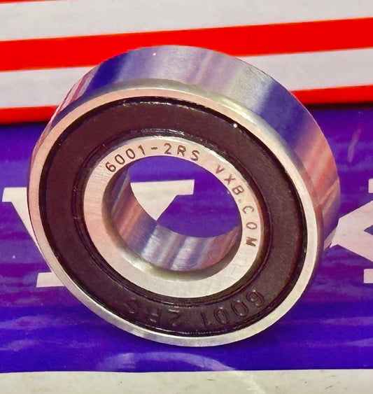 10-Pack 6001RS 12x28x8 Sealed Bearing - fast shipping 🇺🇸