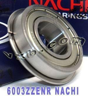 6003ZZENR Nachi Bearing 17x35x10mm - Double Shielded C3 Snap Ring Japan Made - fast shipping 🇺🇸