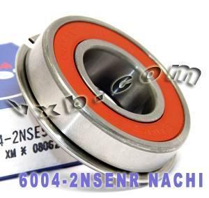 6004-2NSENR Nachi Bearing 20x42x12mm Sealed C3 Snap Ring Japan Made - fast shipping 🇺🇸