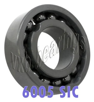6005 Full Complement Full Ceramic Bearing SIC Silicon Carbide 25x47x12mm - fast shipping 🇺🇸
