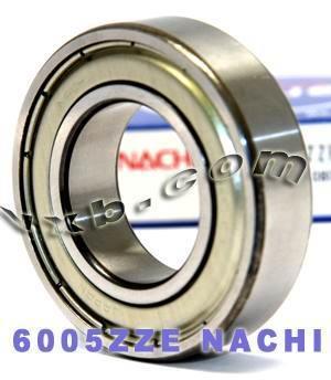6005ZZE Shielded Nachi Bearing C3 Japan 25x47x12mm - fast shipping 🇺🇸
