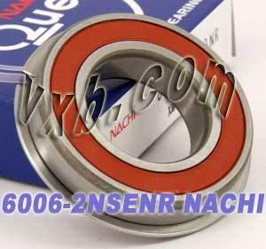 6006-2NSENR Nachi Bearing Sealed C3 Snap Ring 30x55x13 Bearing - fast shipping 🇺🇸