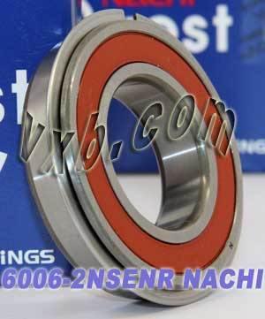 6006-2NSENR Nachi Bearing Sealed C3 Snap Ring 30x55x13 Bearing - fast shipping 🇺🇸