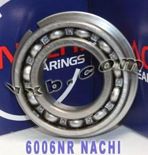 6006NR Nachi Bearing Open C3 Snap Ring Japan 30x55x13mm - fast shipping 🇺🇸