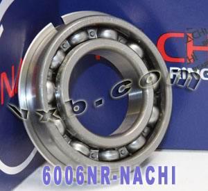 6006NR Nachi Bearing Open C3 Snap Ring Japan 30x55x13mm - fast shipping 🇺🇸