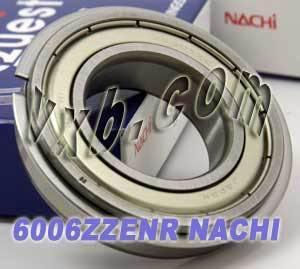 6006ZZENR Nachi Bearing Shielded C3 Snap Ring Japan 30x55x13 Bearing - fast shipping 🇺🇸