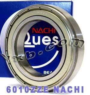 6010ZZE Nachi Bearing 50x80x16 Shielded C3 Japan - fast shipping 🇺🇸