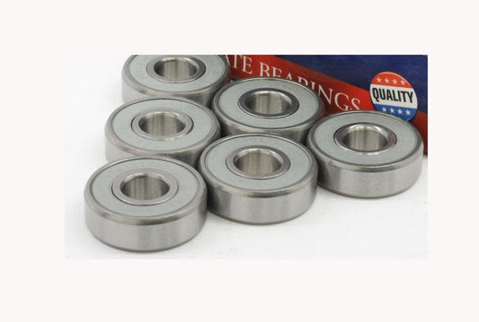 100-Pack 608-2RS Skate Ball Bearings - Gray Seals - fast shipping 🇺🇸