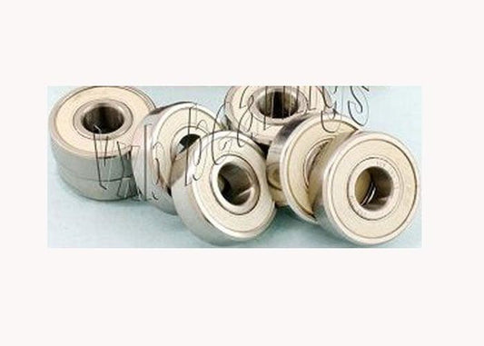100-Pack 608-2RS Skate Ball Bearings - White Seals - fast shipping 🇺🇸