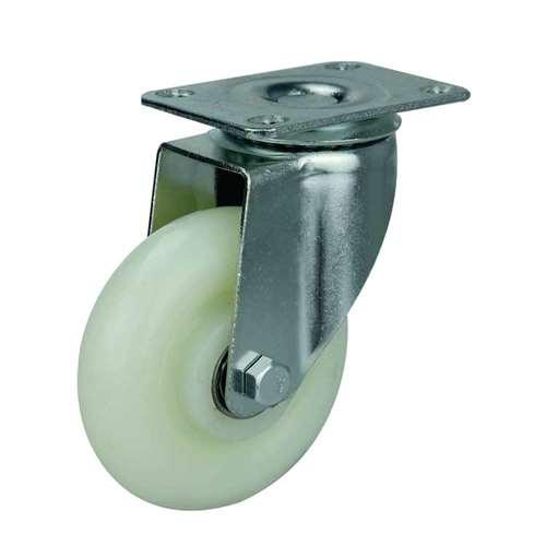 60mm Caster Wheel - Polypropylene Top Plate - fast shipping 🇺🇸
