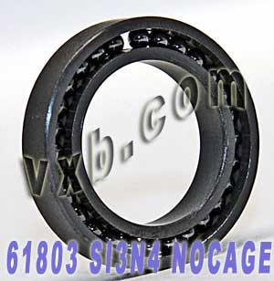 61803 Full Complement Full Ceramic Bearing 17x26x5 Si3N4 - fast shipping 🇺🇸
