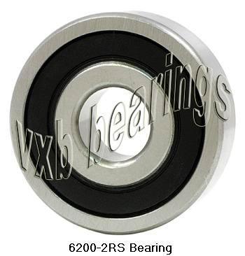 Premium 6200-2RS Bearing 10x30x9mm - fast shipping 🇺🇸