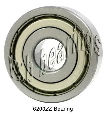 Premium 6200ZZ Ball Bearing 10x30x9mm - fast shipping 🇺🇸