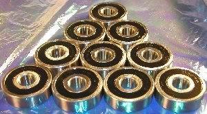 10-Pack Premium 6201-2RS Sealed Bearing - fast shipping 🇺🇸