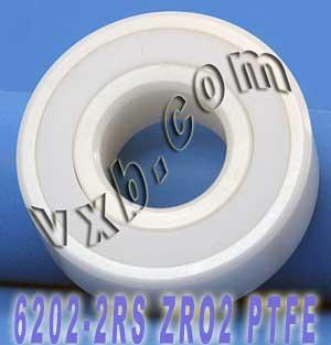 6202-2RS Full Ceramic Sealed Bearing 15x35x11mm ZrO2 - fast shipping 🇺🇸