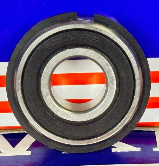 6202-2RSNR Sealed Bearing - Snap Ring 15x35x11mm - fast shipping 🇺🇸