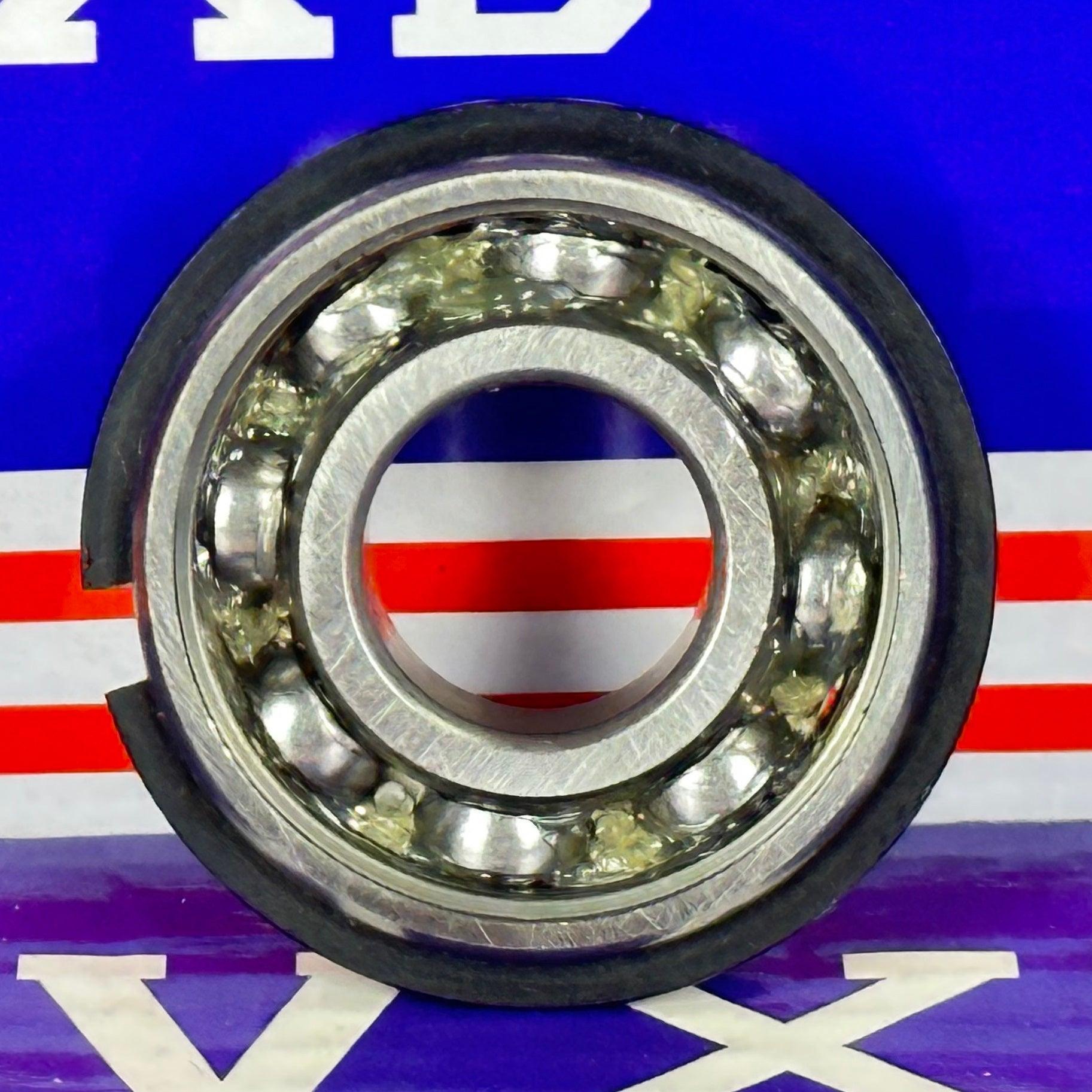 6202NR 15x35x11mm Ball bearing ✔️ Comes with Pre-Installed Snap Ring - fast shipping 🇺🇸