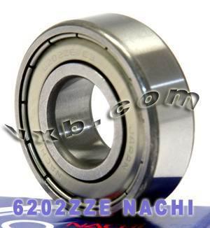 6202ZZE Nachi Bearing Shielded C3 Japan 15x35x11mm - fast shipping 🇺🇸