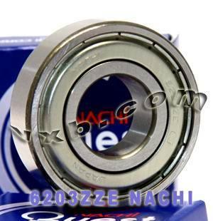 6203ZZE Nachi Bearing Shielded C3 Japan 17x40x12mm - fast shipping 🇺🇸