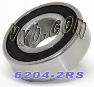 6204-2RS Sealed Bearing 20x47x14mm - fast shipping 🇺🇸