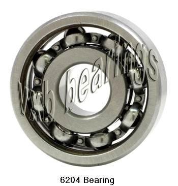 6204 Bearing 20x47x14mm Carbon Steel - fast shipping 🇺🇸