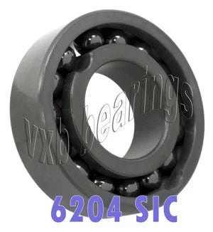 6204 Full Ceramic Bearing SIC Silicon Carbide 20x47x14mm SiC Bearing - fast shipping 🇺🇸