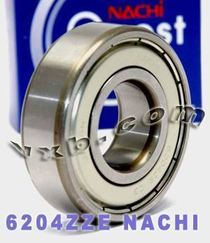 6204ZZE Nachi Bearing Shielded C3 Japan 20x47x14mm - fast shipping 🇺🇸