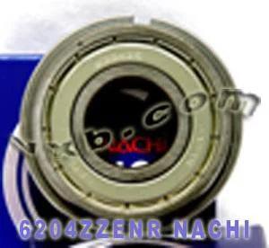 6204ZZENR Nachi Bearing Shielded C3 Snap Ring Japan 20x47x14mm Bearing - fast shipping 🇺🇸