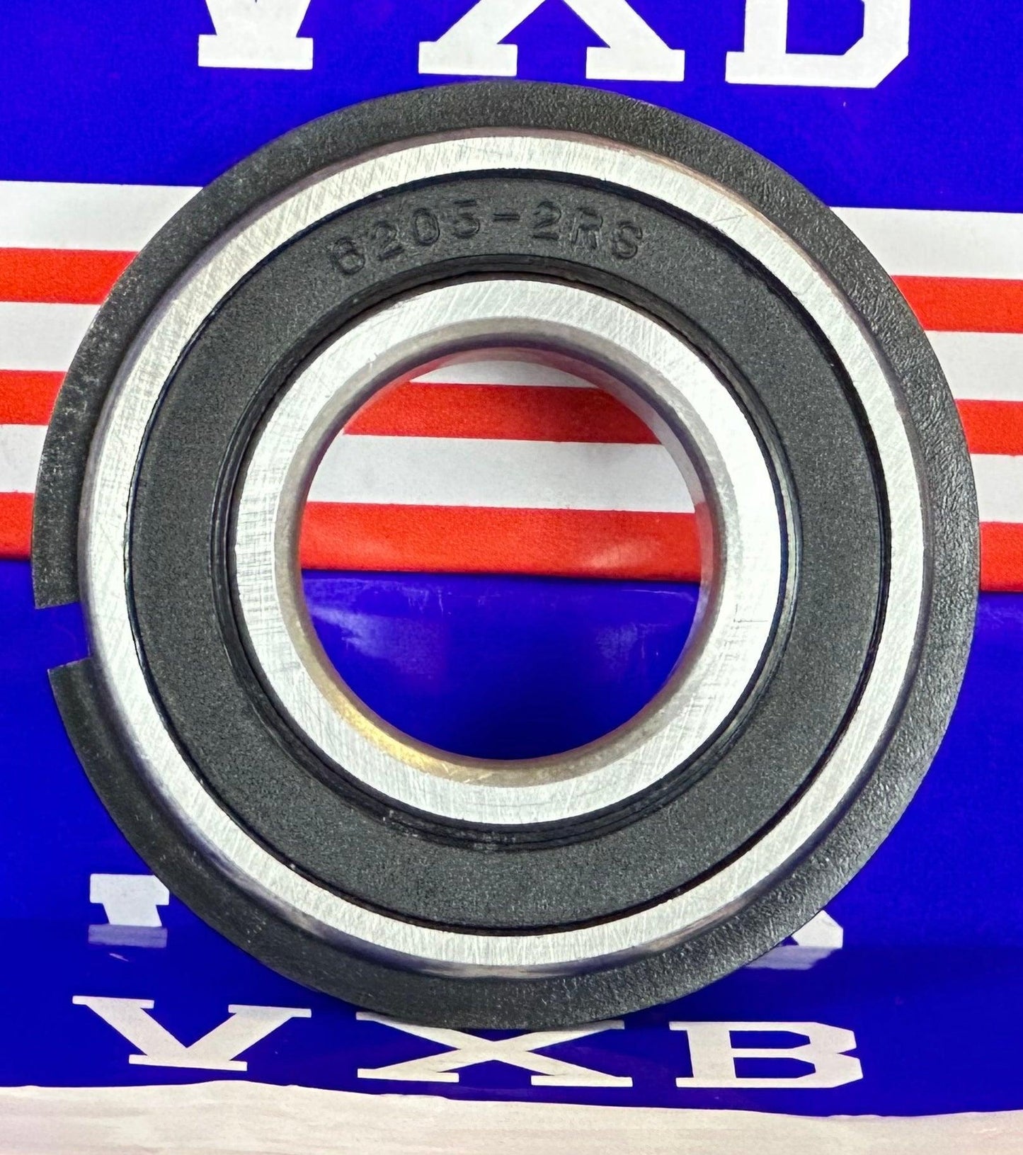 6205-2RSNR Ball Bearing - 25x52x15mm - Sealed - Snap Ring - fast shipping 🇺🇸