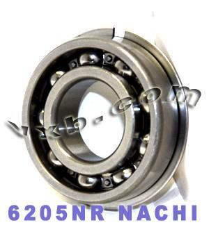 6205NR Nachi Bearing Open C3 Snap Ring Japan 25x52x15mm - fast shipping 🇺🇸